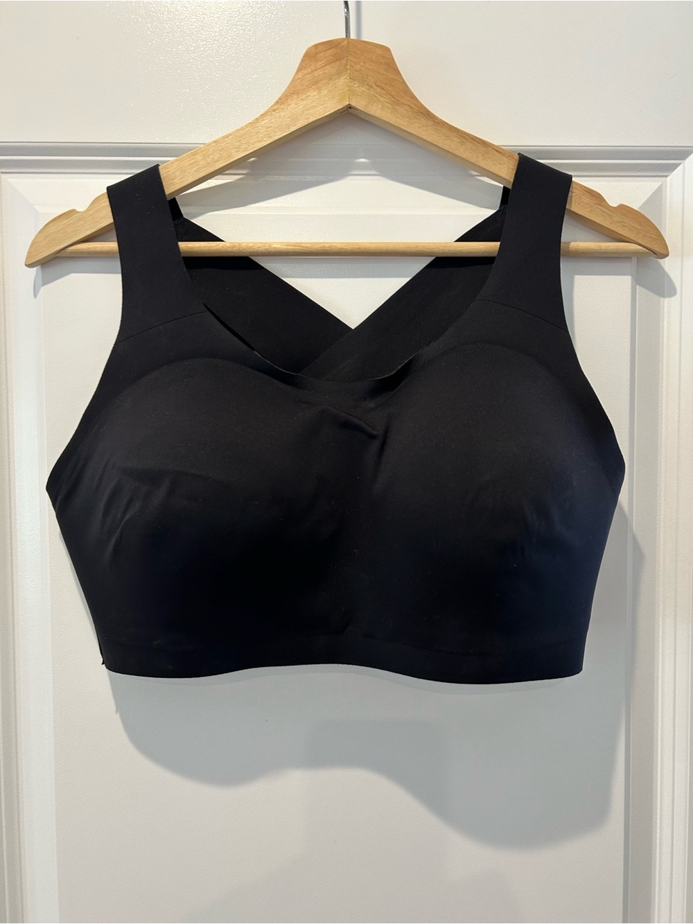 lululemon athletica Black Cross-Back Support Bralette